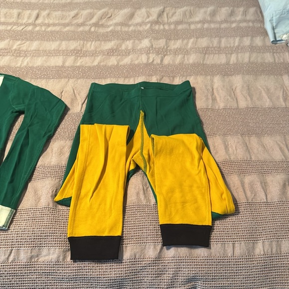 Kids Warner Bros™ Discovery Buddy the Elf Costume Long John Pajamas Set and hat - Picture 2 of 8